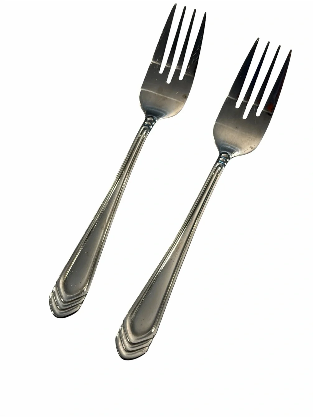 Farberware Flatware Lot 15 Pc Forks & Spoons Stainless Steel Unknown Pattern